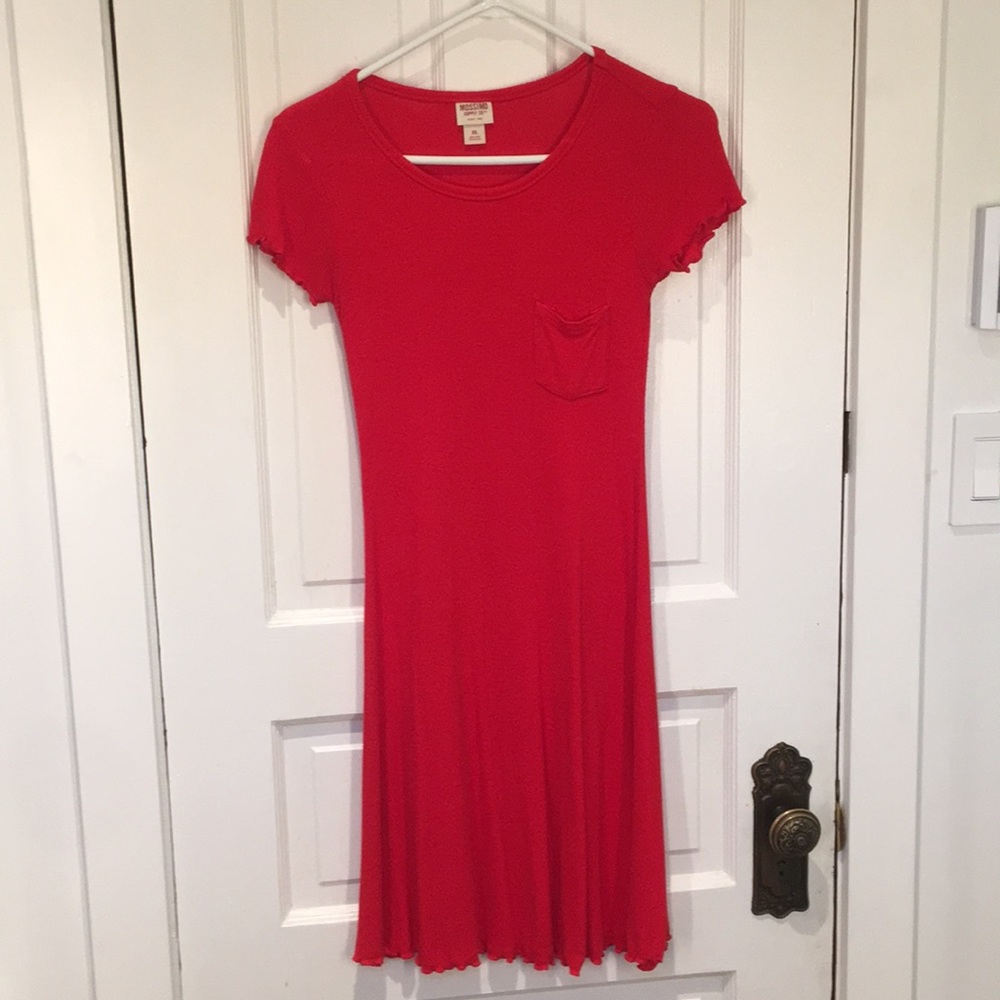 Mossimo Supply Co. t-shirt dress lettuce sleeves
